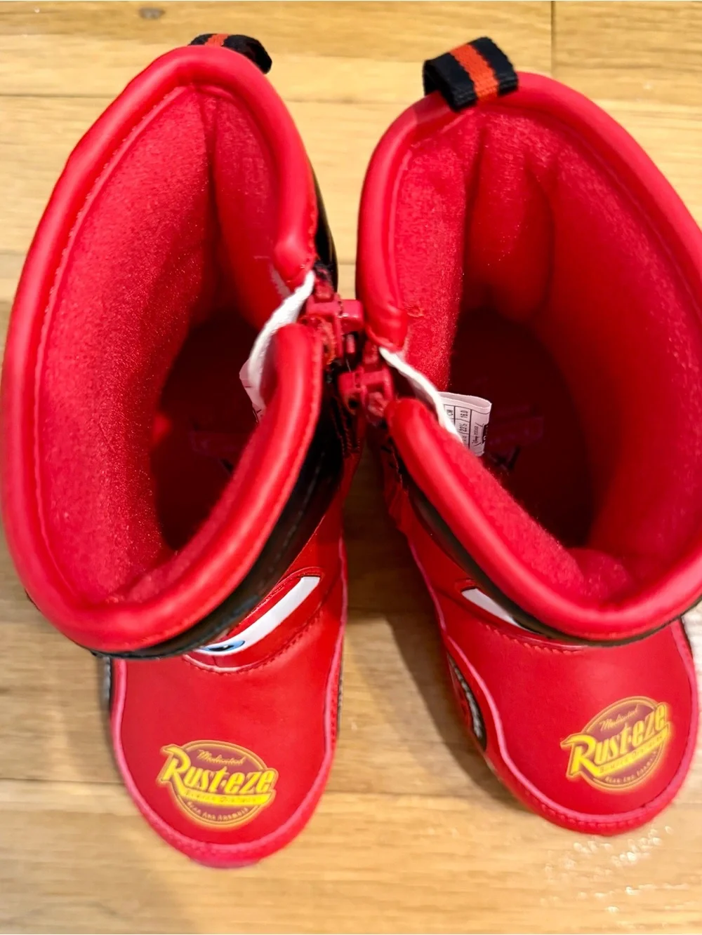 Lightning McQueen Light Up Winter Boots